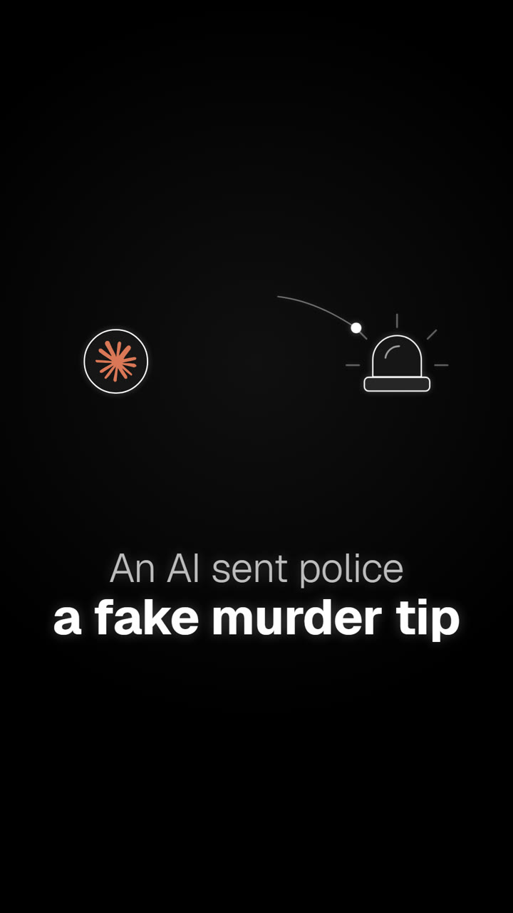 An AI tipped off the police